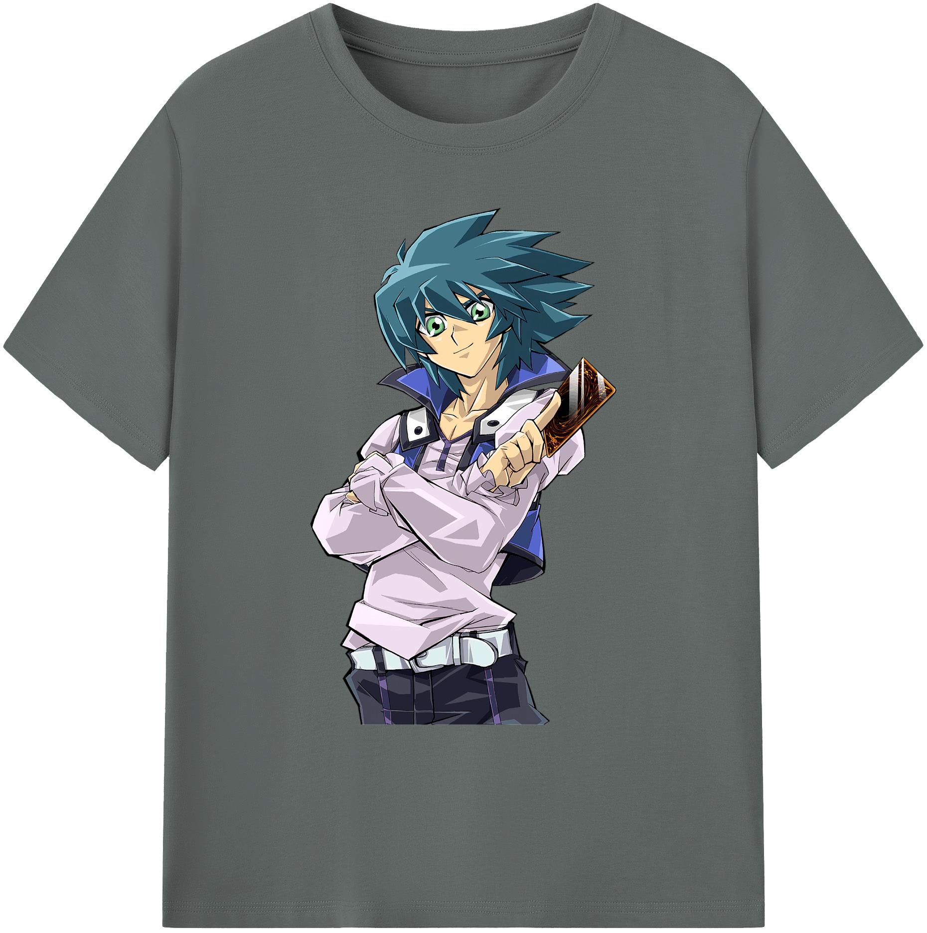 （画像用） 遊☆戯☆王 Yu-Gi-Oh! 綿100％ メンズ半袖Tシャツ｜肌触りやわらか＆通気性